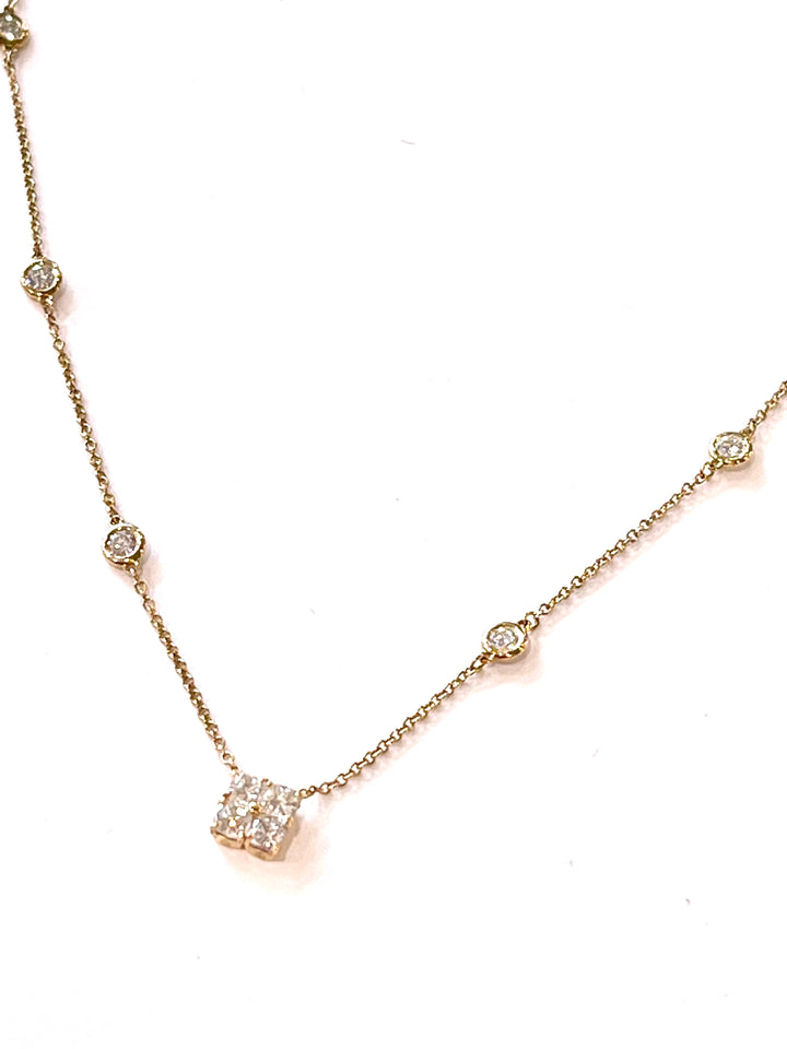 DIAMOND BY THE YARD 14K GOLD NECKLACE