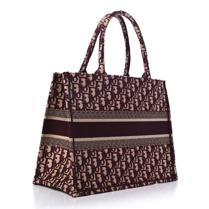 Dior Book Tote-Burgundy