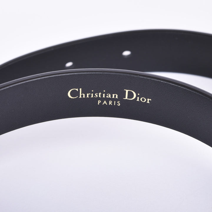 CHRISTIAN DIOR Saddle Belt Black Ultrasmooth – Caroline's CHRISTIAN DIOR Saddle Belt Black Ultrasmooth – Caroline's