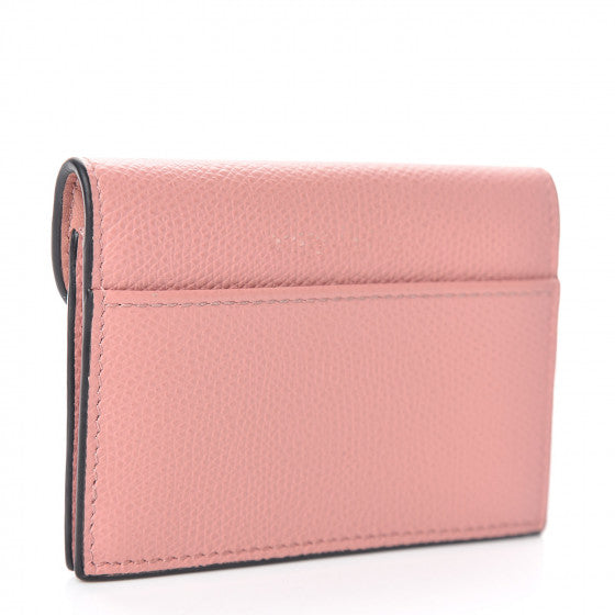 DIOR Saddle Flap Card Holder