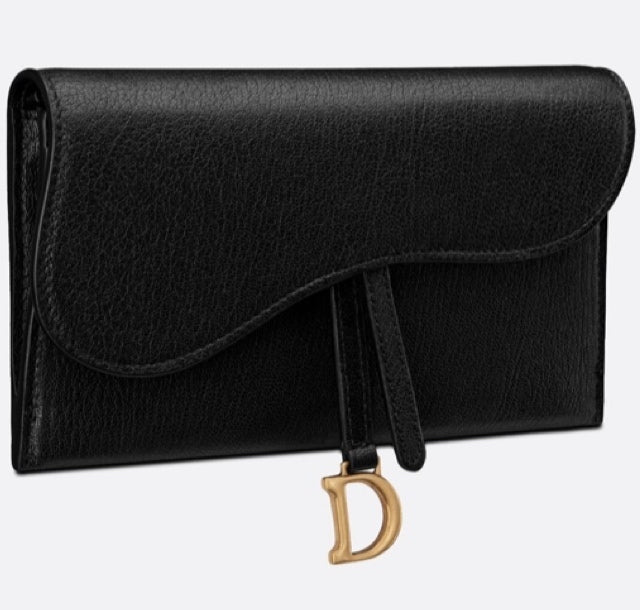 Christian Dior Womens Saddle Long Wallets