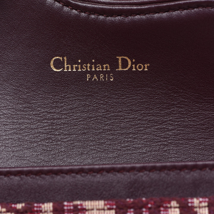 DIOR SADDLE FLAP CARD HOLDER WALLET