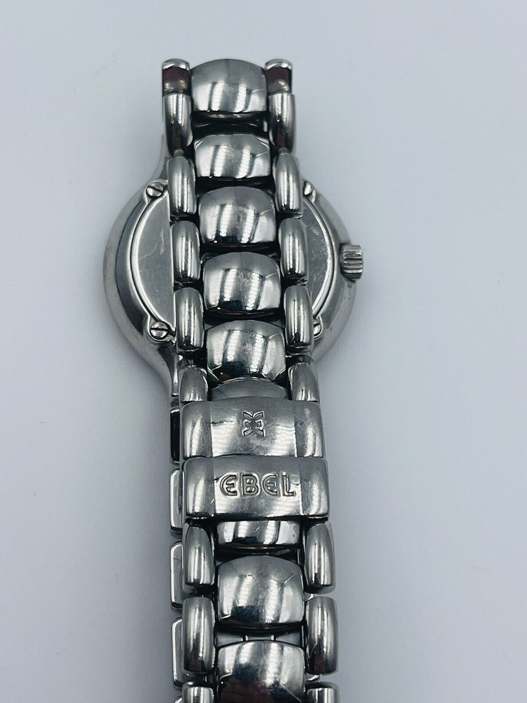 EBEL DIAMOND BELUGA STAINLESS STEEL QUARTZ WATCH