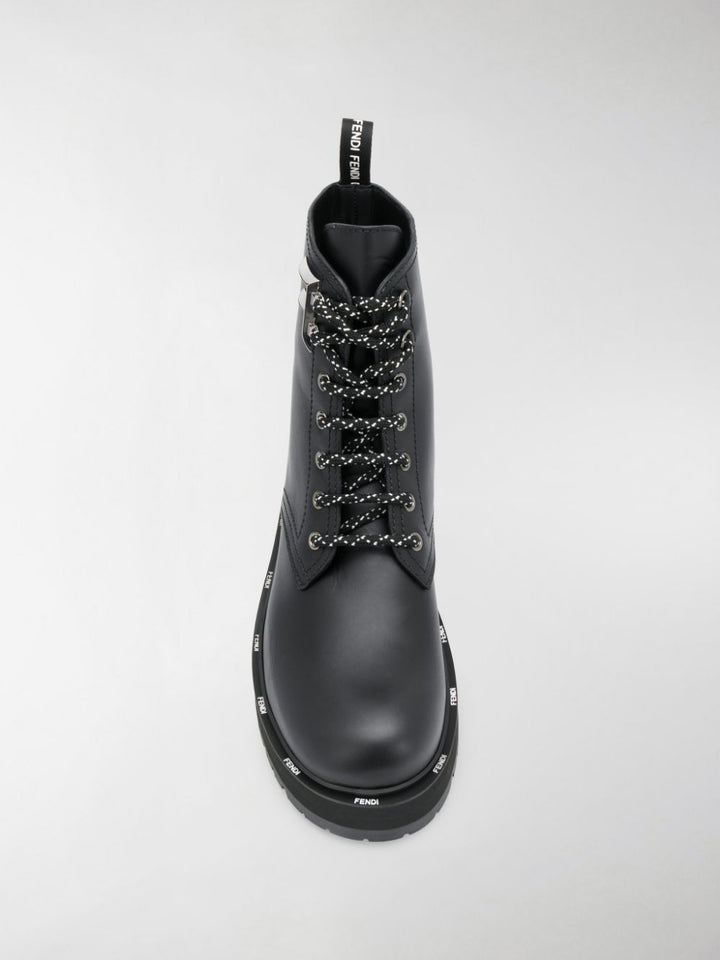 FENDI FFREEDOM BIKER STYLE BOOTS