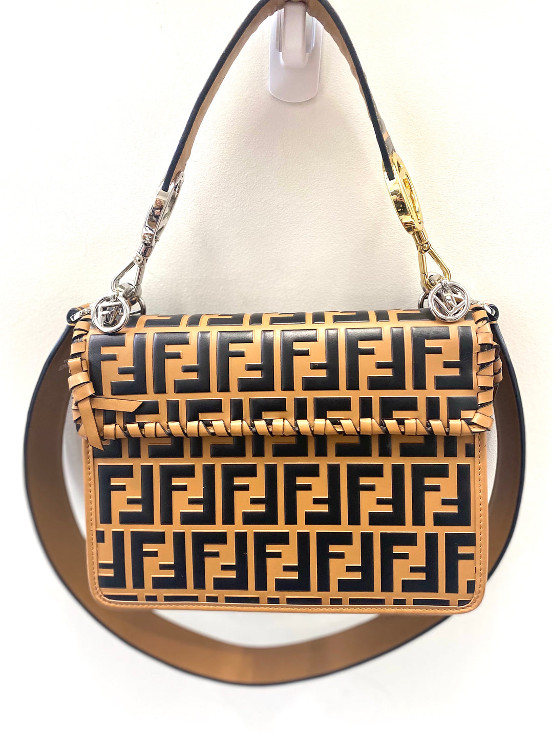 【FENDI】FF SHOULDER BAG FENDI KAN I FF ZUCCA SHOULDER BAG – Caroline's Fashion Luxuries