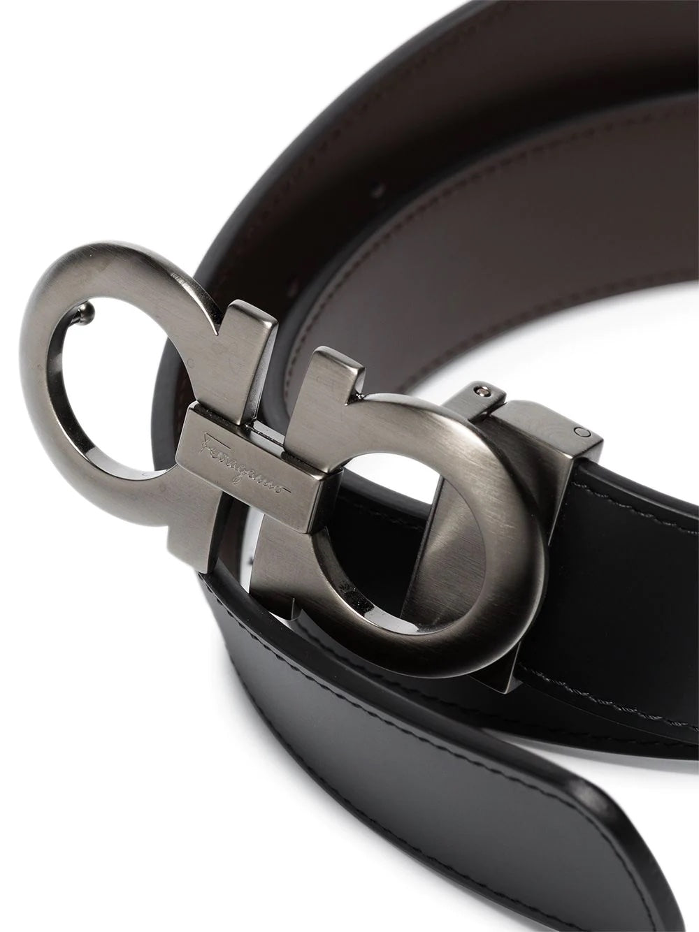 SALVATORE FERRAGAMO REVERSIBLE GANCINI BELT