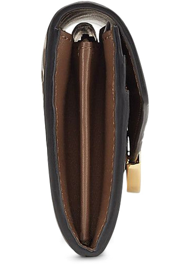 FENDI FF Logo Continental Bifold Wallet Purse