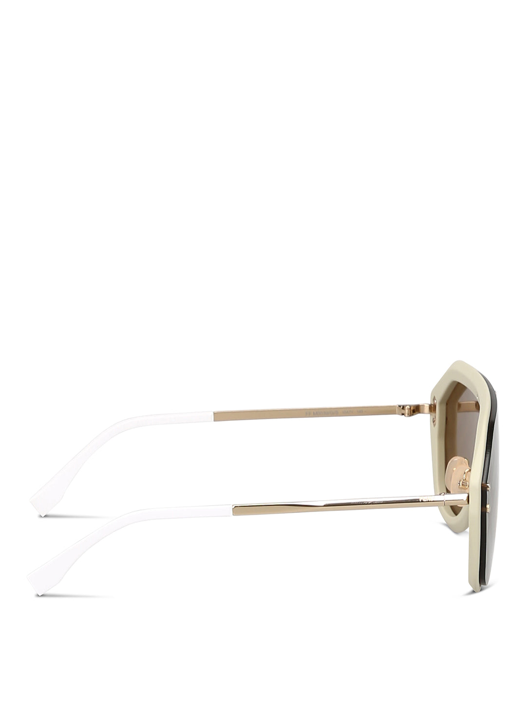FENDI FF PATTERNED MASK UNISEX SUNGLASSES