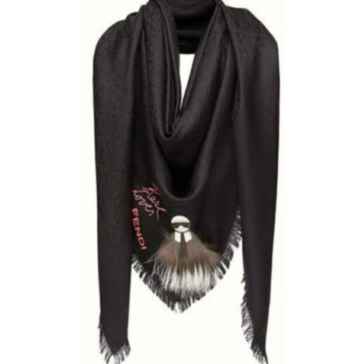 FENDI Karlito Shawl