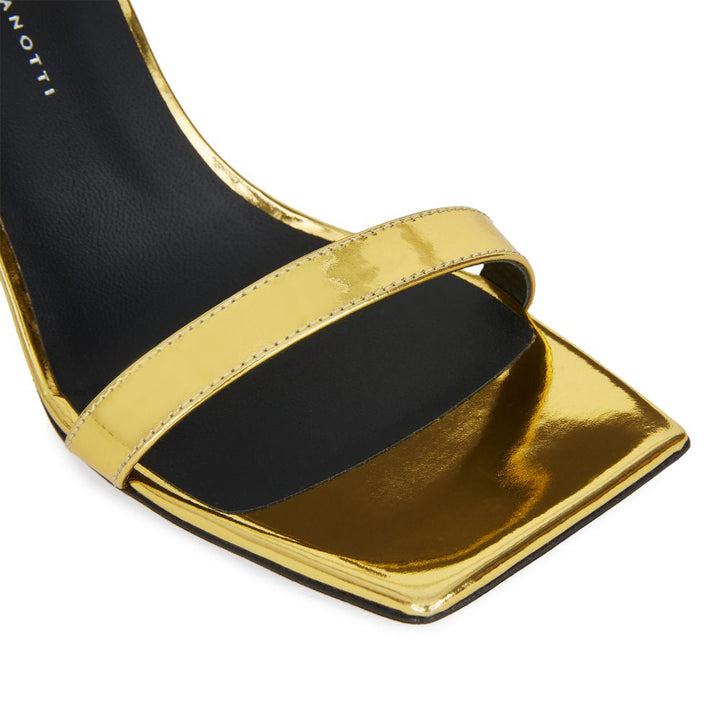 GIUSEPPE ZANOTTI FLAMINIA GOLDEN SANDALS