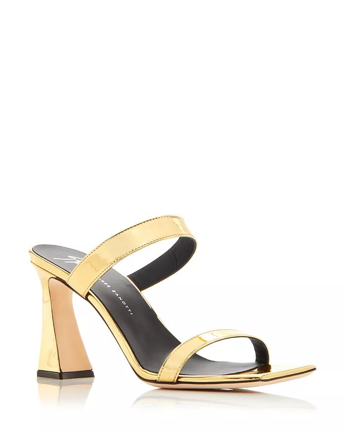 GIUSEPPE ZANOTTI FLAMINIA GOLDEN SANDALS