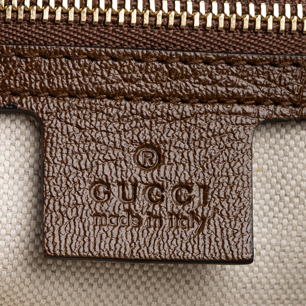 GUCCI 1955 HORSEBIT TOTE BAG BROWN