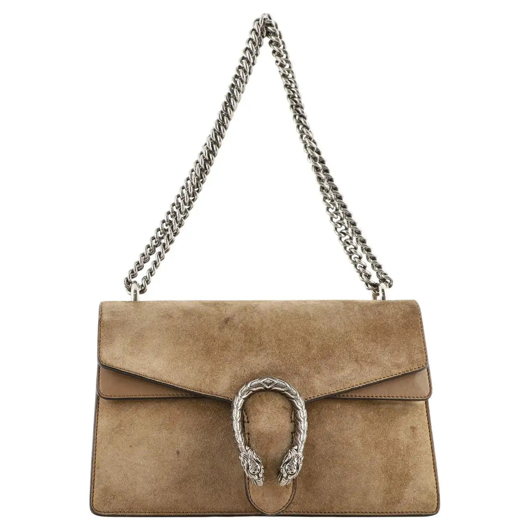 GUCCI SUEDE DIONYSUS CHAIN BAG