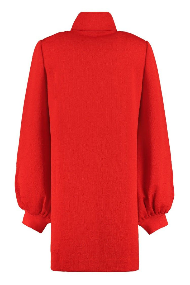 GUCCI GG JACQUARD JERSEY DRESS