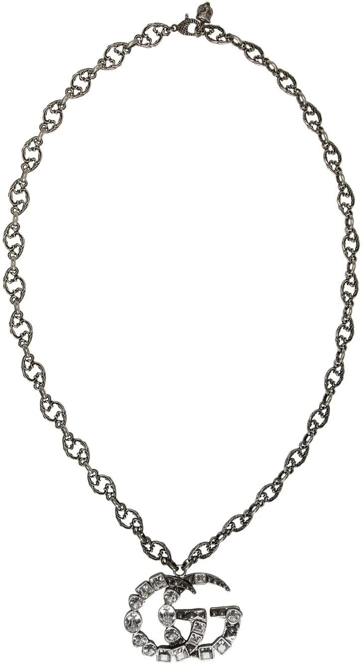 GUCCI GG MARMONT CRYSTAL NECKLACE