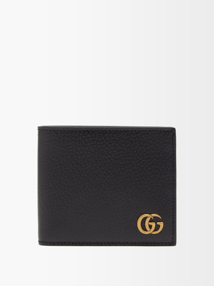 GUCCI GG MARMONT LEATHER BI-FOLD WALLET