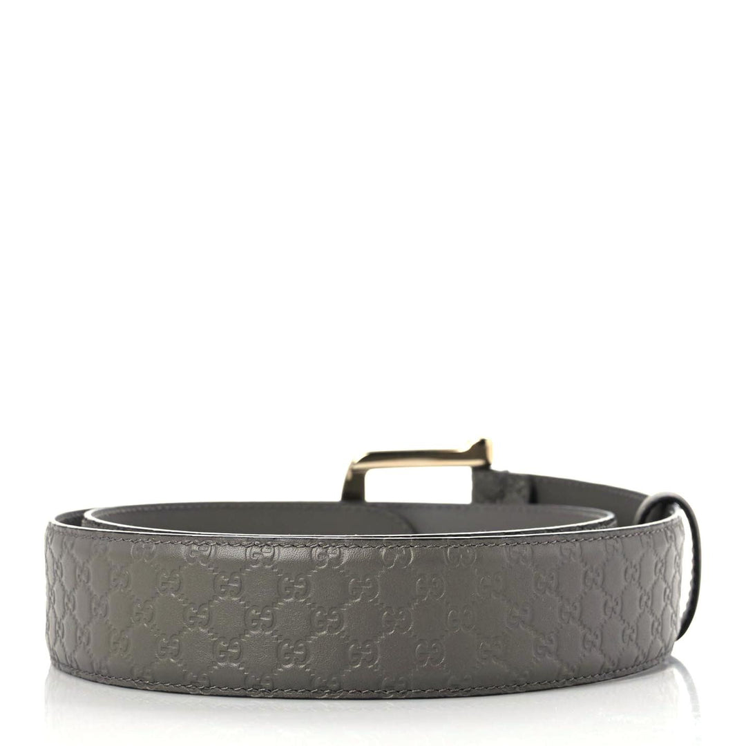 GUCCI GG MICROGUCCISSIMA LEATHER BELT
