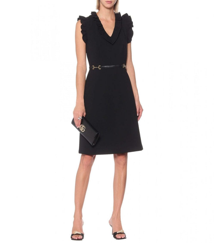 GUCCI HORSEBIT Crêpe DRESS