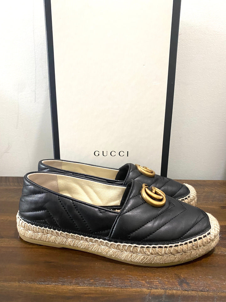 GUCCI GG Matelassé ESPADRILLES