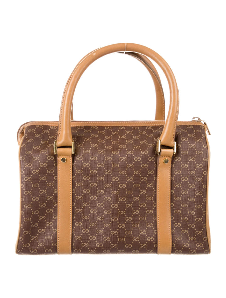 GUCCI MICRO GG VINTAGE BOSTON BAG