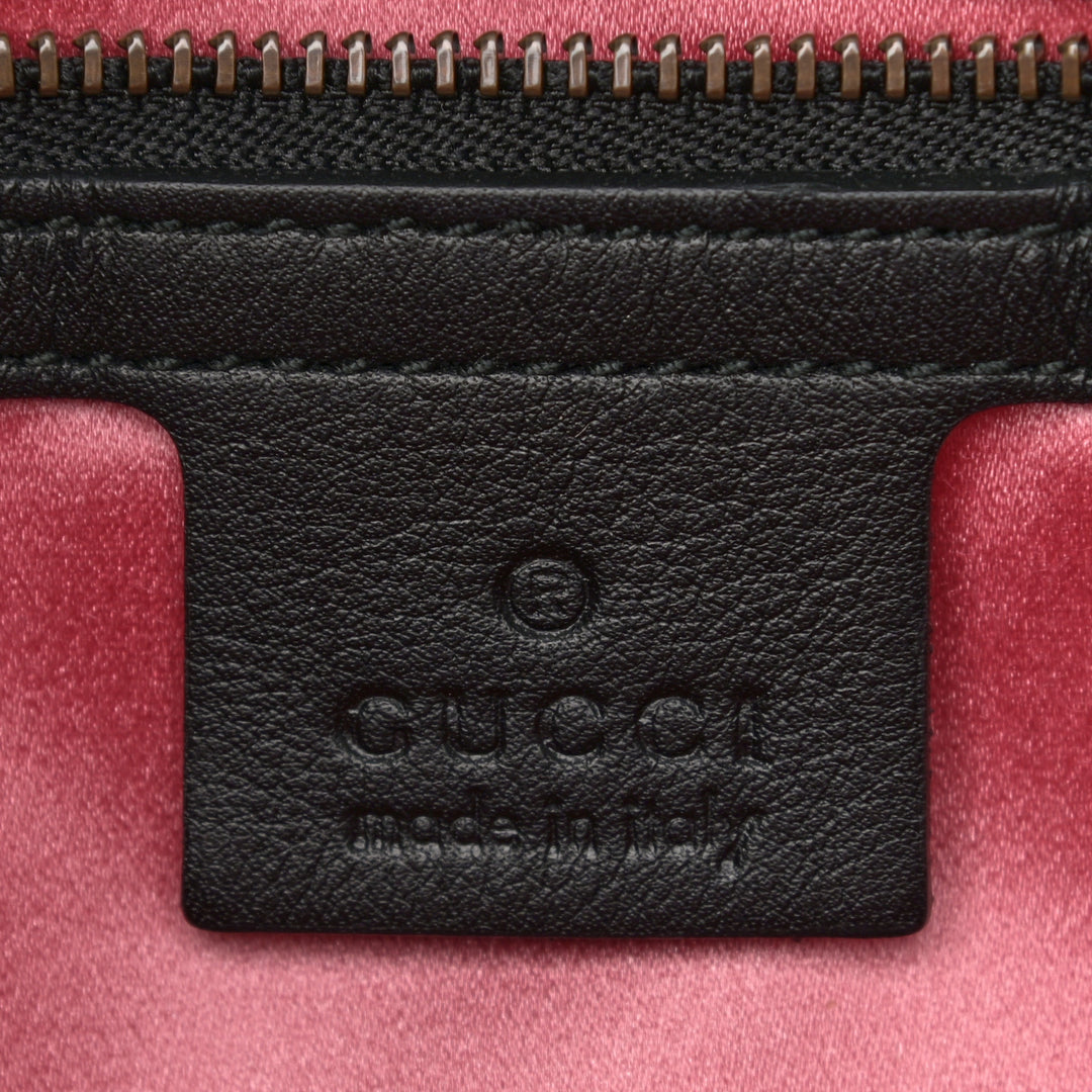 GUCCI GG MARMONT MATELASSE VELVET SMALL SHOULDER BAG