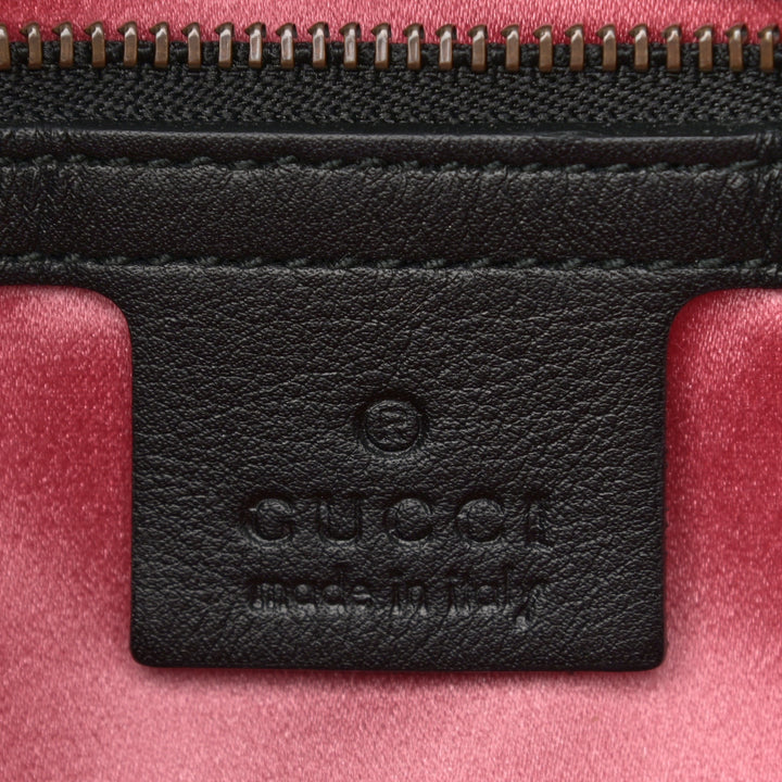 GUCCI GG MARMONT MATELASSE VELVET SMALL SHOULDER BAG