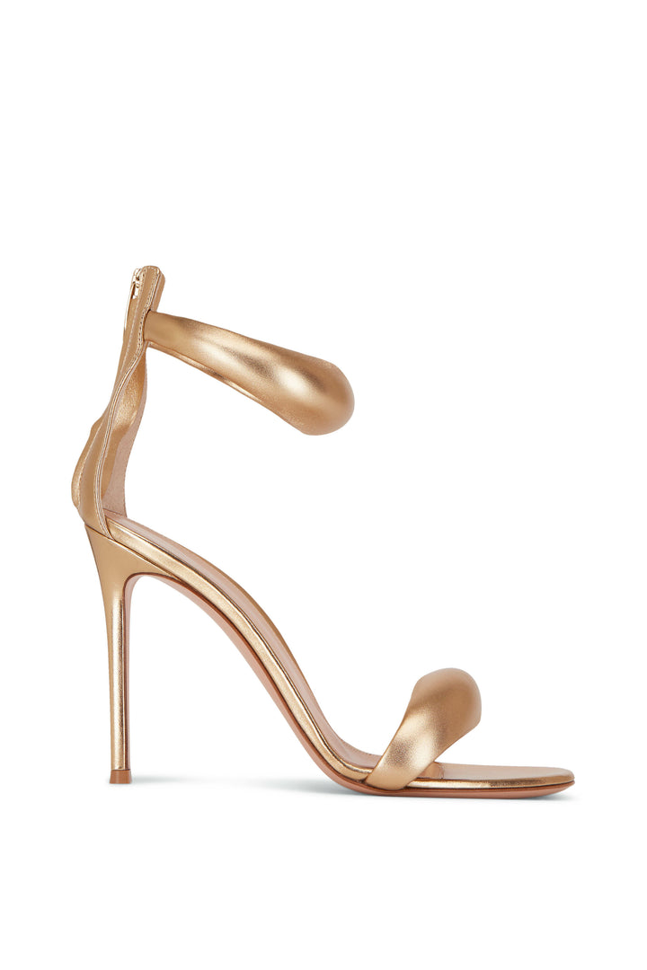 GIANVITO ROSSI BIJOUX Napa Ankle-Cuff Stiletto Sandals