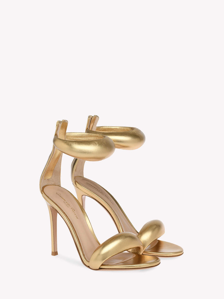 GIANVITO ROSSI BIJOUX Napa Ankle-Cuff Stiletto Sandals