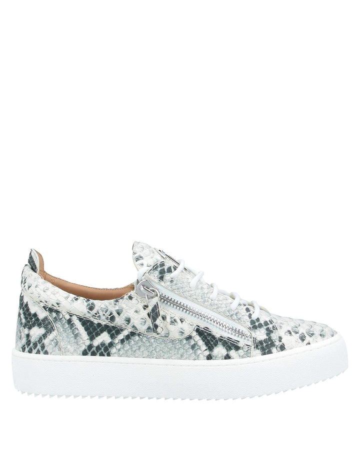GIUSEPPE ZANOTTI SNAKE PATTERNED SNEAKERS