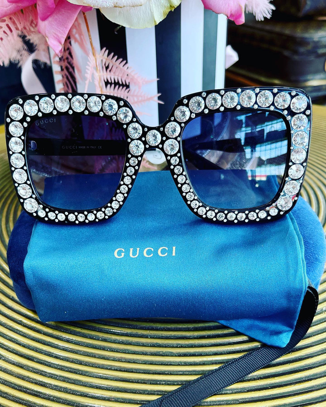 Gucci sunglasses bling online