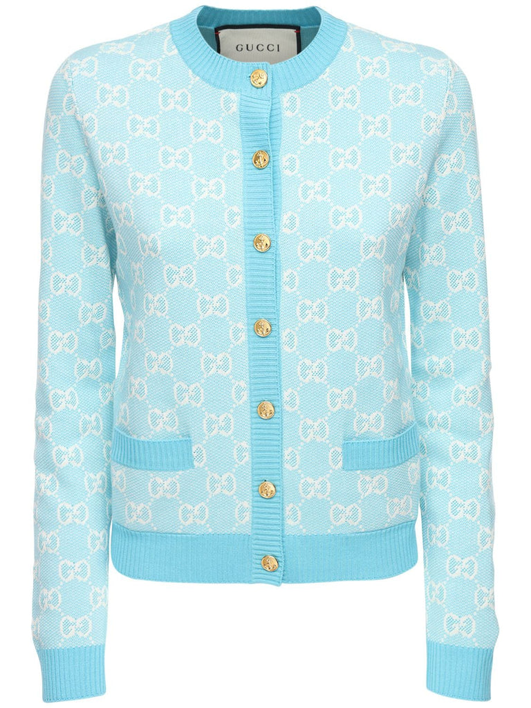 Gucci shop cardigan blue