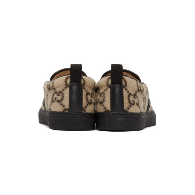 GUCCI GG WOOL DUBLIN SLIP-ON MEN&