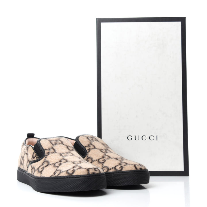 GUCCI GG WOOL DUBLIN SLIP-ON MEN&