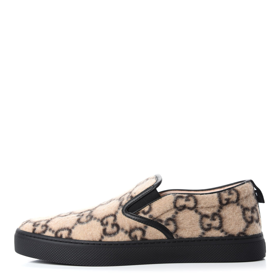 GUCCI GG WOOL DUBLIN SLIP-ON MEN&
