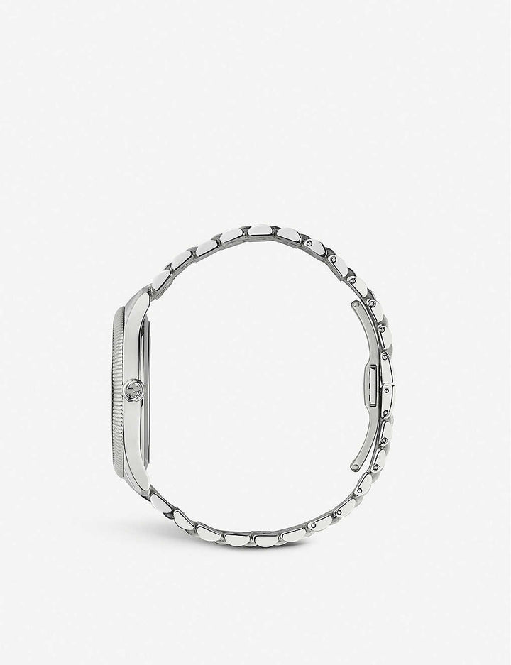 GUCCI G-TIMELESS 40 MM STAINLESS STEEL WATCH