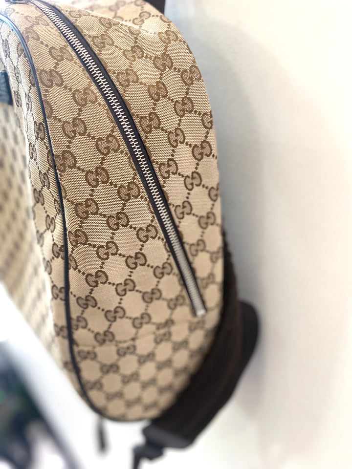 GUCCI GG CANVAS BACKPACK