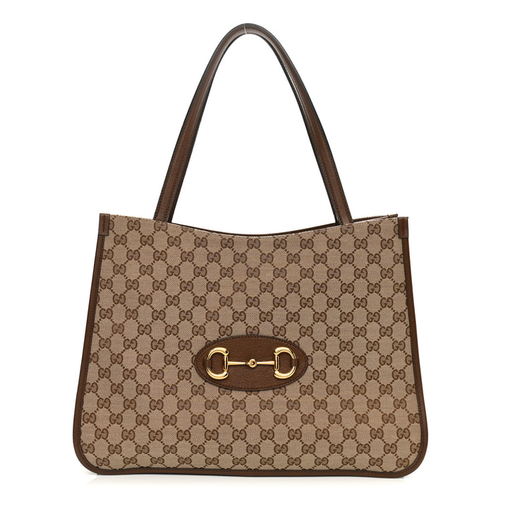 GUCCI GG HORSEBIT 1955 TOTE BAG