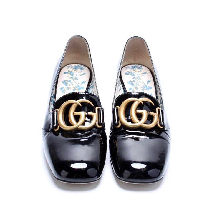 GUCCI GG MARMONT LOAFER PUMPS