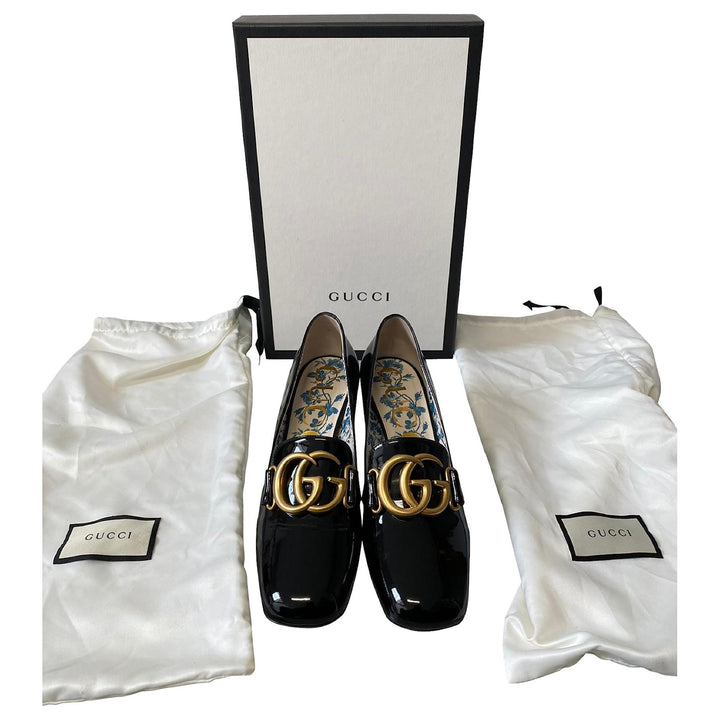 GUCCI GG MARMONT LOAFER PUMPS