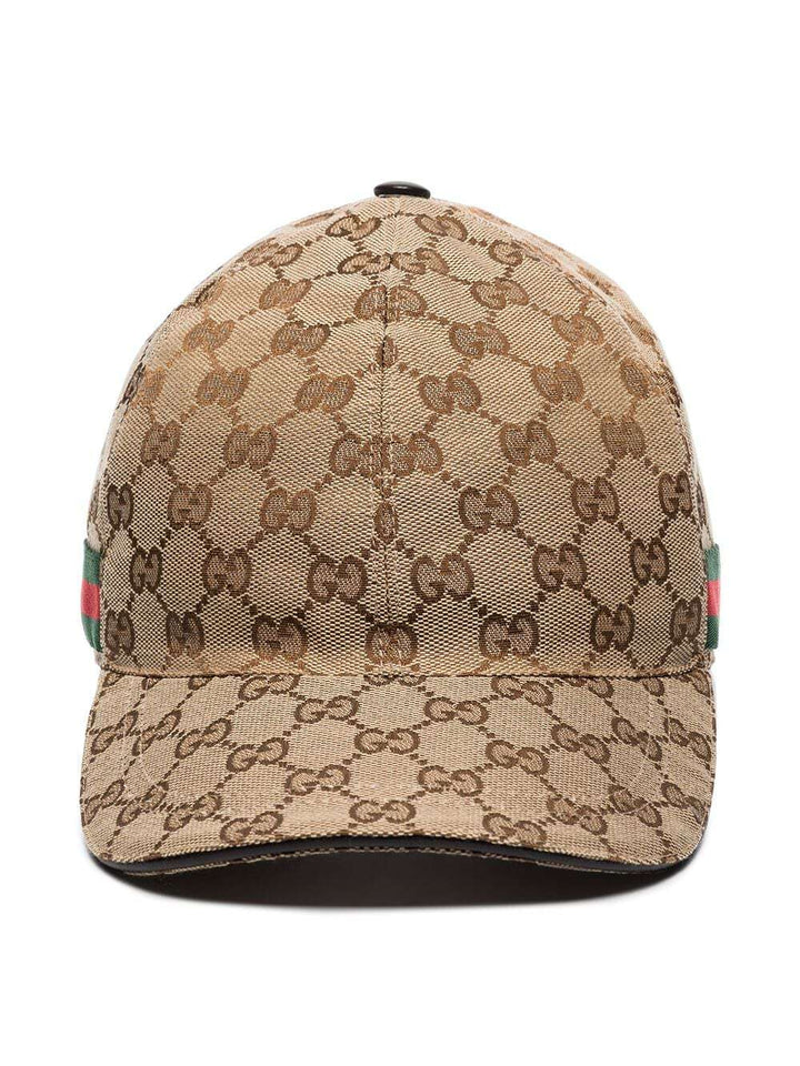GUCCI GG Supreme Logo Monogram Baseball Cap