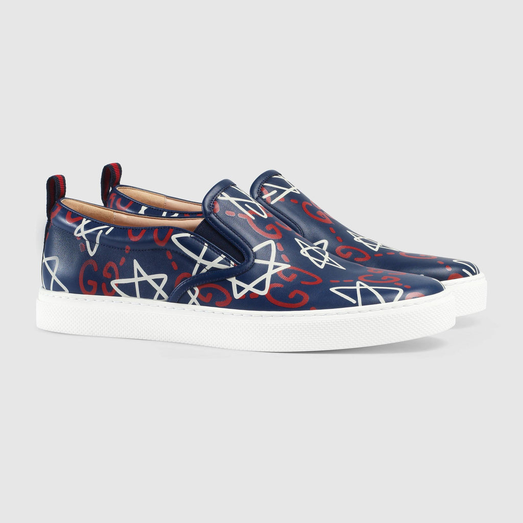 Gucci Dublin Ghost Slip-on Sneakers – Caroline's Fashion Luxuries