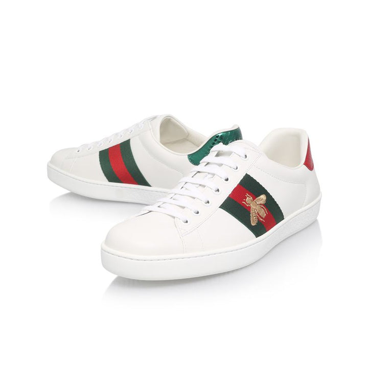 GUCCI NEW ACE BEE LOW-TOP SNEAKERS