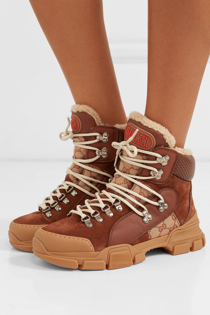 Gucci Flashtrek Genuine Shearling Boot – Caroline display picture 3