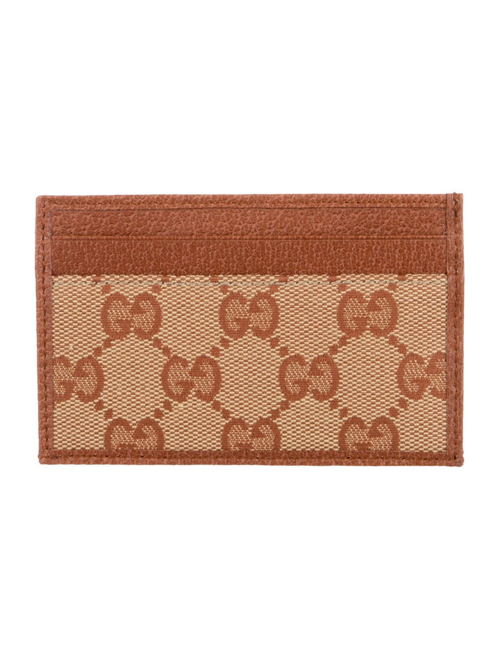 Gucci Yankees GG Canvas Card Case