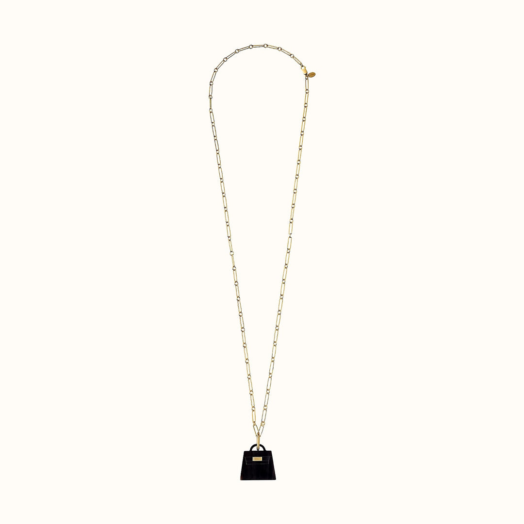 HERMÈS AMULETTE KELLY PENDANT NECKLACE