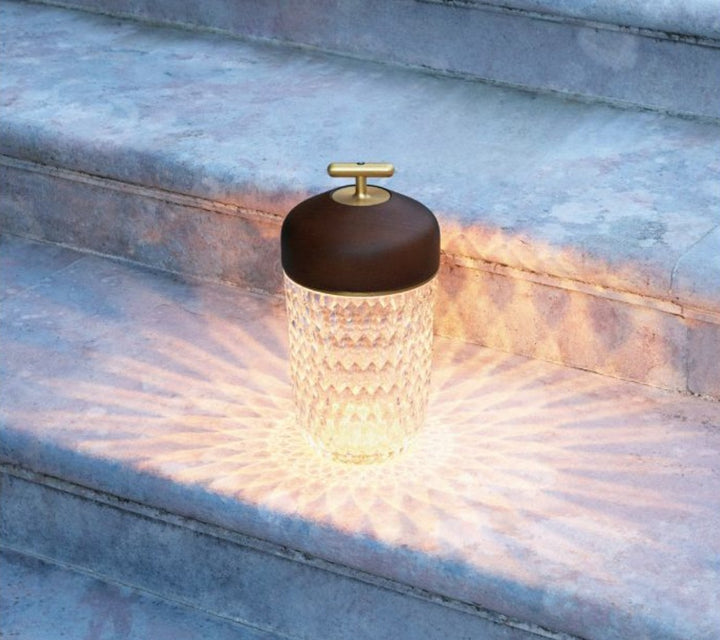 HERMÈS SAINT LOUIS LIMITED EDITION FOLIA PORTABLE LAMP