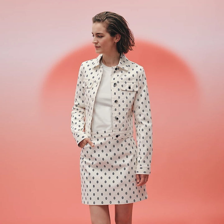 HERMÈS CHAINE D'ANCRE DENIM JACKET – Caroline's Fashion Luxuries