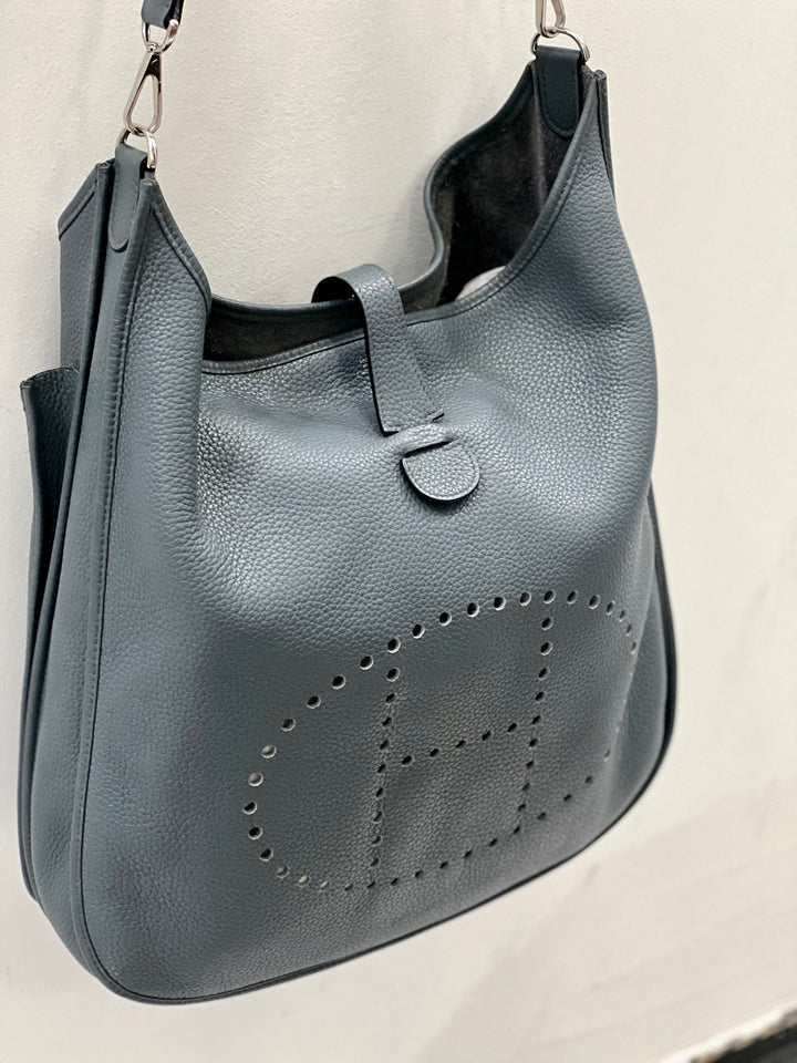 HERMÈS CLEMENCE EVELYNE III TGM SHOULDER BAG