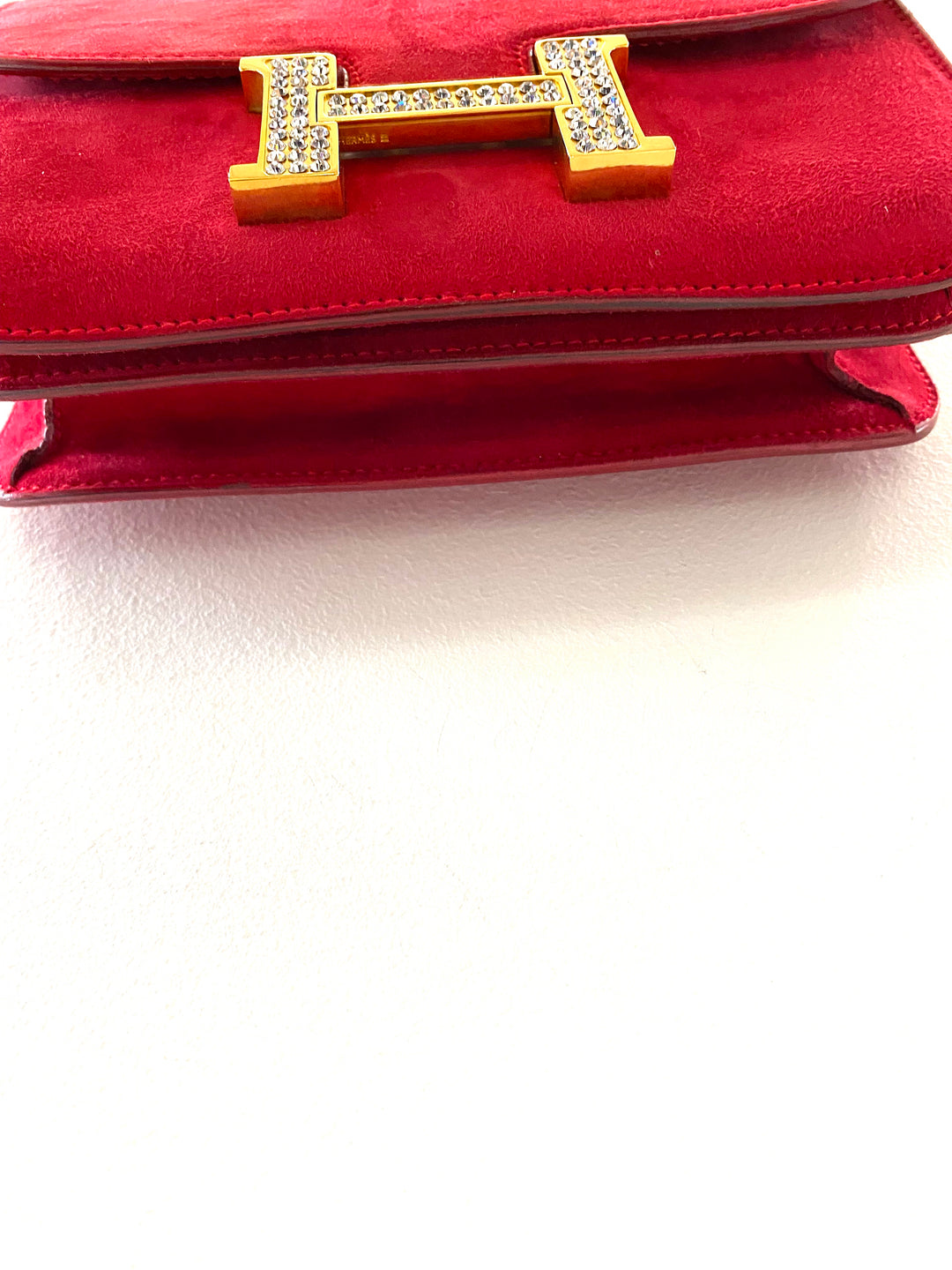 HERMÈS CONSTANCE 18 ROUGE SHOULDER BAG