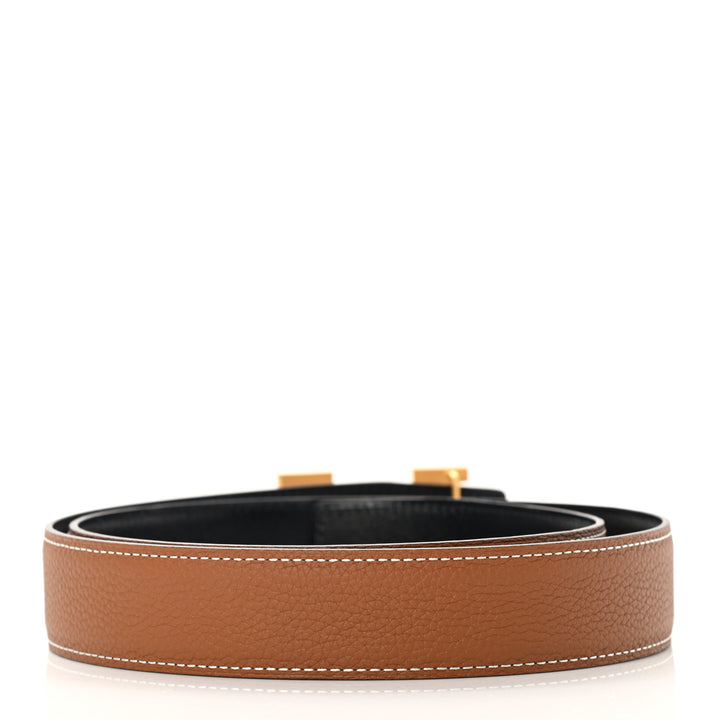 HERMÈS H CONSTANCE REVERSIBLE BELT